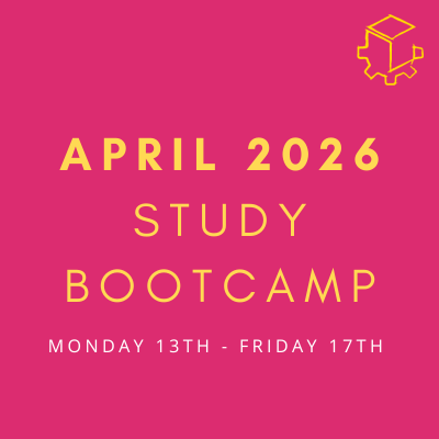 Study Bootcamp April 2026: 13-17 April
