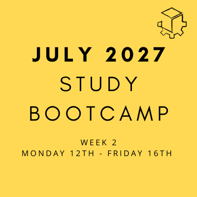 Study Bootcamp July 2027 - Week 2