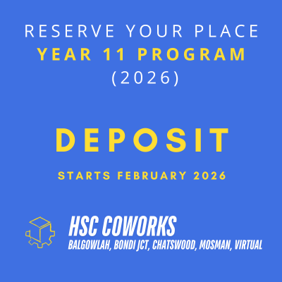 Deposit - Year 11 2026 (February 2026 Start)