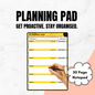 3 x 50 Page Planning Pad (A4 Notepad)
